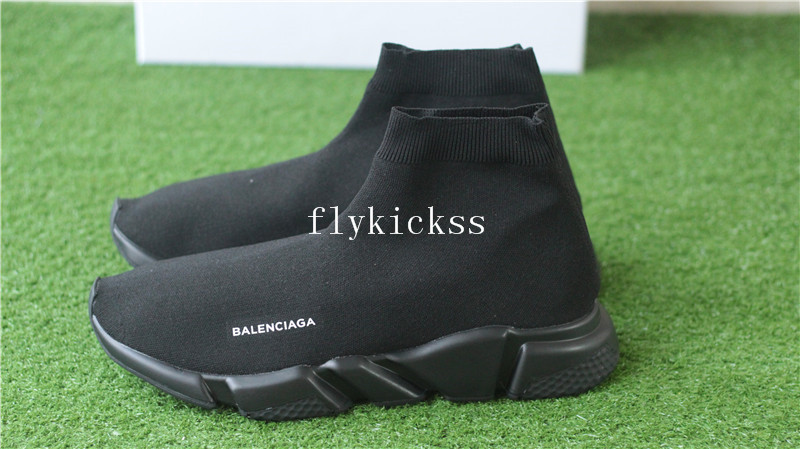 Best Quality Balenciaga Speed Trainer Sock Race Runners Triple Black